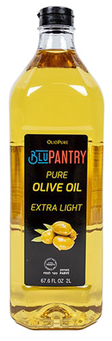 BluPantry Pure Olive Oil Extra Light Kosher for Passover, 2 Liter 