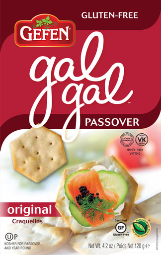 Gefen Gal Gal Passover Crackers Original