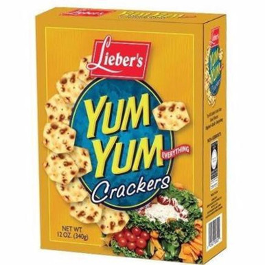 Lieber's Passover Everything Crackers, 4.15 oz 