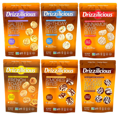 Drizzilicious Variety Pack, 6 Pack