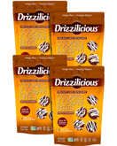 Drizzilicious Cookies and Cream Mini Rice Cake Bites, (Pack of 4)
