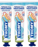Thomy Mustard in a Tube, Squeeze Mustard, (Pack of 3)
