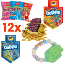 Hanukkah Candy Gifts Variety Pack Bulk Kosher Sweet Driedel Filled Treats for Kids Chanukkah Candy Gift Party Favors