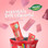 Heaven & Earth Lil Taffy, Summer Strawberry, Natural Colors & Flavors, Gluten Free