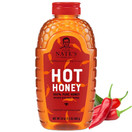 Nature Nate's Hot Honey, 100% Pure Honey with Chili Pepper, 24 oz Squeeze Bottle