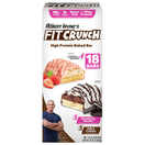 Chef Robert Irvine’s Fit Crunch Strawberry Strudel and Milk & Cookies Bars Variety Pack, 18-count 