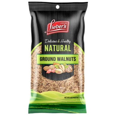 Lieber's Natural Ground Walnuts, Kosher for Passover