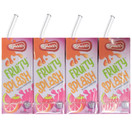 Shwartz Fruity Splash Artificially Flavored Drink, Kosher for Passover, 4 Pack