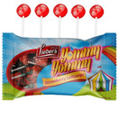 Lieber's Passover Strawberry Lollipops, Individually Wrapped