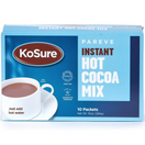 KoSure Passover Hot Chocolate Cocoa Mix, Pareve, Dairy Free, 10 Packets