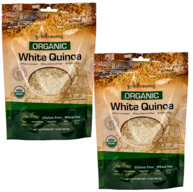 Goldbaum's Organic White Quinoa, Kosher for Passover, 12 oz