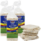 Paskesz Ultra Thin Rice Cake Squares, Salt Free, Whole Grain Brown Rice, Gluten Free, Kosher, 4.9 oz, (3 Pack)