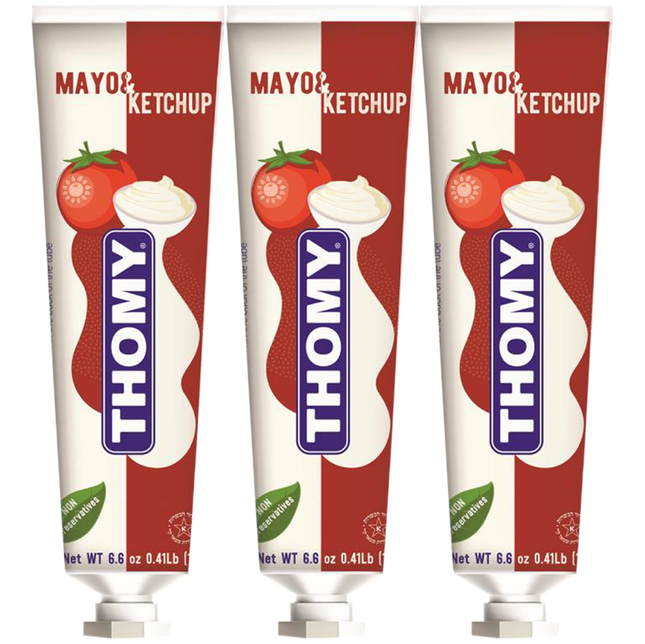 Thomy Mayo & Ketchup Squeeze in a Tube Style Spread, 6.7 oz (Pack