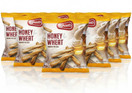 Schwartz Honey Wheat Braided Pretzels, Kosher Parve Certified, 1 oz Snack Packs, 7 Count