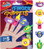 Hanukkah Finger Puppets Party Favors, Festival of Lights Themed Characters with Dreidel, Menorah, Candle, Gelt Coin Design, Kids Holiday Celebration Toy, 5 Packs