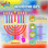 Chanukah Window Gel Clings, Menorah and Dreidel Design, Reusable Holiday Decorations, Mess-Free, Premium Quality Classroom and Home Decor