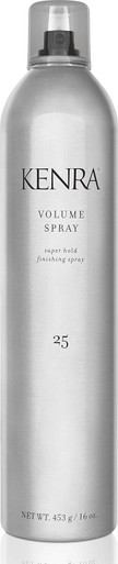 Kenra Volume Spray 25 Super Hold Finishing Hairspray, 16 oz, Fast-Drying, Flake-Free, Humidity Resistant, Wind Resistant