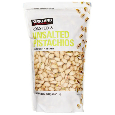 Kirkland Signature Roasted Unsalted Pistachios
