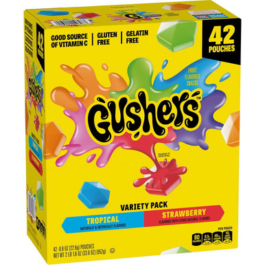 Gushers Fruit Flavored Snacks Variety Pack