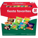 Frito-Lay Fiesta Favorites Snacks Variety Pack, Assorted Spicy & Tangy Chips, 50 Pack Single-Serve Bags
