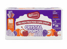 Shwartz Crystal Pops Fruit Flavored Freezer Ice Pops, No High Fructose Corn Syrup, No Artificial Colors, Stain-Free, 5 Flavors