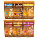 Drizzilicious Mini Rice Cakes Ultimate Variety Pack, 6 Flavors, Gluten-Free Vegan Snacks, Low Calorie with Quinoa Chia Flax, 4oz Bags, 6 Count