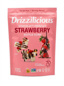 Drizzilicious Chocolaty Drizzled Strawberry Kettle Corn, 4.5oz, Vegan, Gluten-Free, Non-GMO, Made with Avocado Oil and Real Strawberries