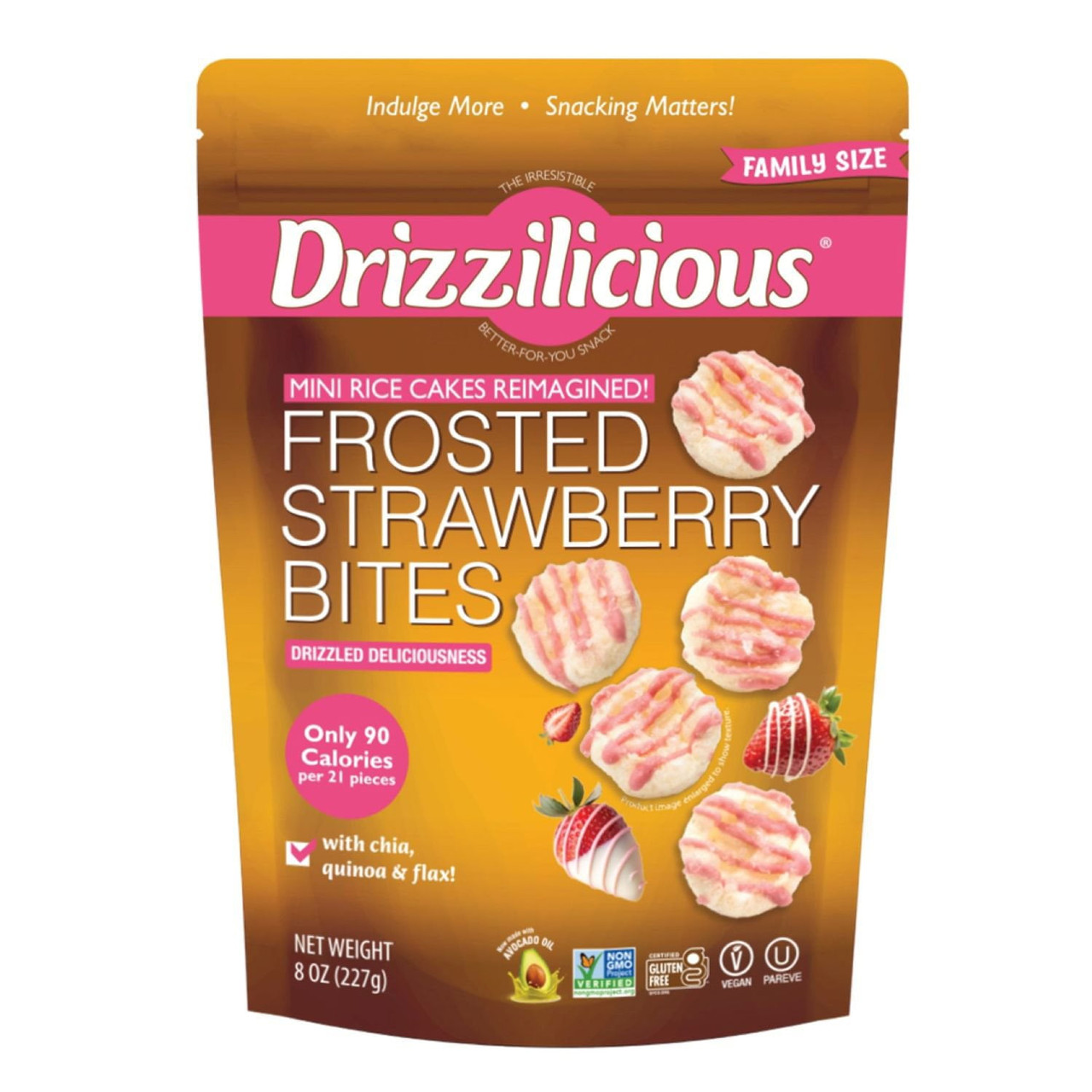 Frosted Strawberry Bites