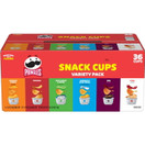 Pringles Snack Stacks Variety Pack, 36 Individual Potato Crisp Cups, 6 Flavors, 26.2 oz, Portable Lunch Snacks