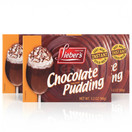 Lieber's Instant Chocolate Pudding Mix, 3.2 oz, Pack of 3, Kosher for Passover, Pareve, Dairy-Free, Gluten-Free, No-Cook Dessert