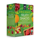 Member's Mark Organic Fruity Snacks, Assorted Fruit Flavors (Grape, Strawberry, Orange, Apple, Cherry), Gluten Free, Fat Free, 100% Daily Vitamin C, 48 Individually Wrapped Pouches, 0.8 oz Each