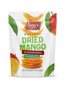 Lieber's Natural Dried Mango Slices, Kosher for Passover, No Sugar Added, Sulfur-Free, Gluten-Free, 7.05 oz