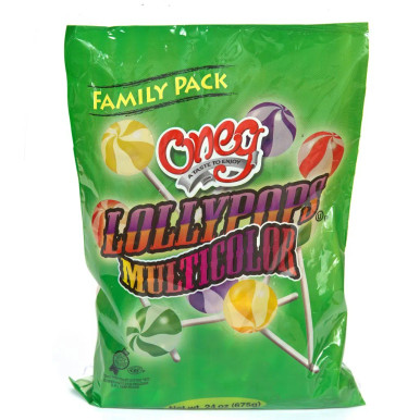 Sizgit Kosher for Passover Multicolor Lollipops, Assorted Swirl Hard Candy Suckers, Individually Wrapped, Parve, 24oz Family Size Bag