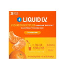 Liquid I.V. Hydration Multiplier + Immune Support, Electrolyte Drink Mix Packets, Tangerine Flavor, 26 Count