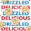 Drizzilicious USA 250 Birthday Cake Mini Rice Cakes, Limited Edition, Gluten-Free