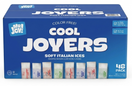 Mr. Joy! Cool Joyers Soft Italian Ices, Assorted Fruit Flavors, Freeze-at-Home Ice Pops, No High Fructose Corn Syrup, Fat-Free, 47 Calories, Kosher Pareve, 48-Pack
