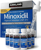 Kirkland Signature Minoxidil 5% Topical Solution – 6-Month Hair Regrowth Treatment for Men