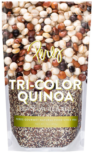 Pereg Quinoa Tri Color, 16 oz – Kosher Tri-Color Quinoa Blend, Gluten Free, Non-GMO, High in Protein & Fiber, Easy to Cook