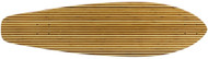 Moose - 9.75" x 36.5" Kicktail Deck Zebra Bamboo