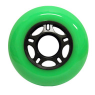 Inline wheel - Green / Black 76mm 89a 5 Spoke