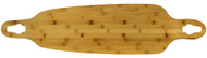Moose - 9.75" x 39.75" Double Drop Deck Baked Bamboo