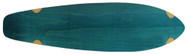 Moose - 9.75" x 36.5" Kicktail Deck Stained Blue