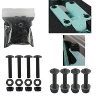 1" Pan Head Hardware with Washers for Drop Through Longboards