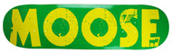 Moose Deck Bold Logo Green 8.25"
