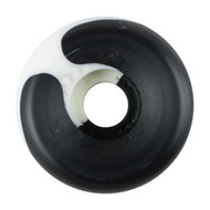 Blank Wheel - 54mm  x 34mm Black/White Swirl (Set of 4)