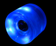 LED Wheel 60mm Blue (Set of 4)