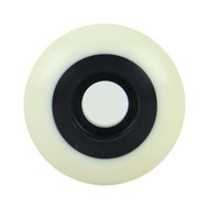 Blank Wheel - 53mm Dual Durometer 100A White/Black (Set of 4)