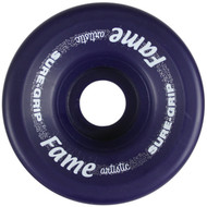Quad Skate Wheel Sure-Grip Fame Purple 57mm x 32mm 98a