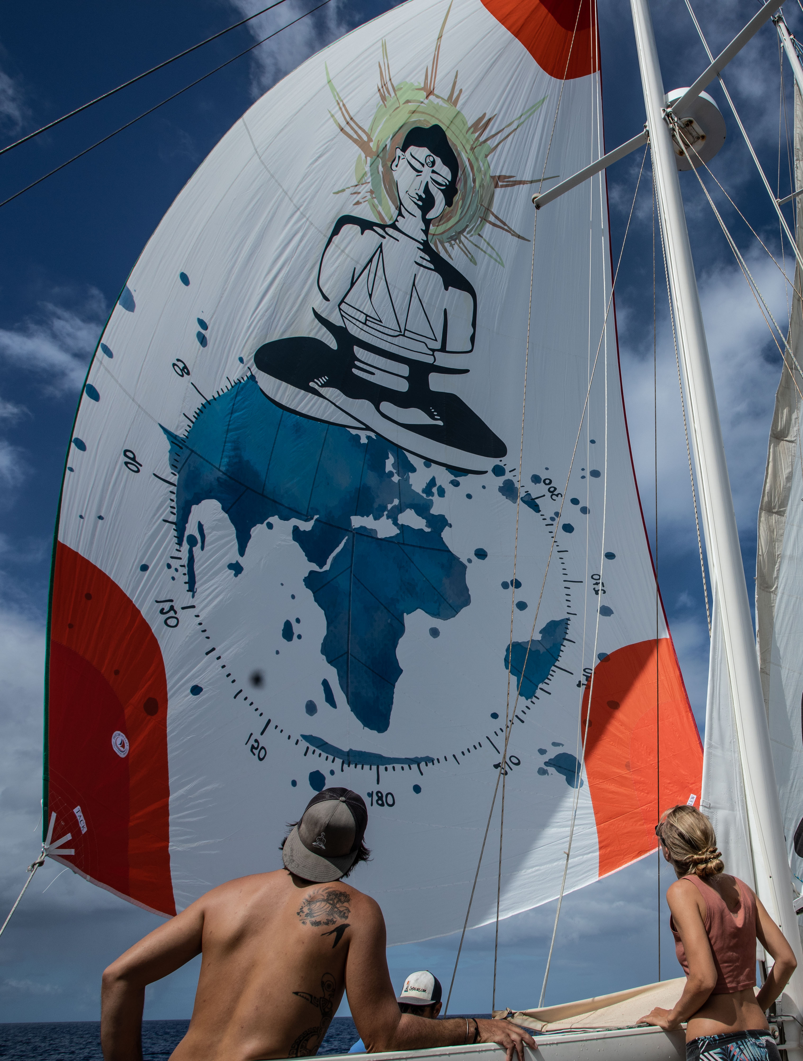 SV Delos New Spinnaker