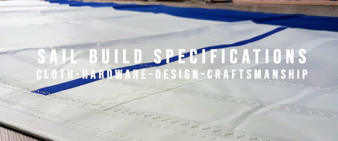 precision sails sail build specifications
